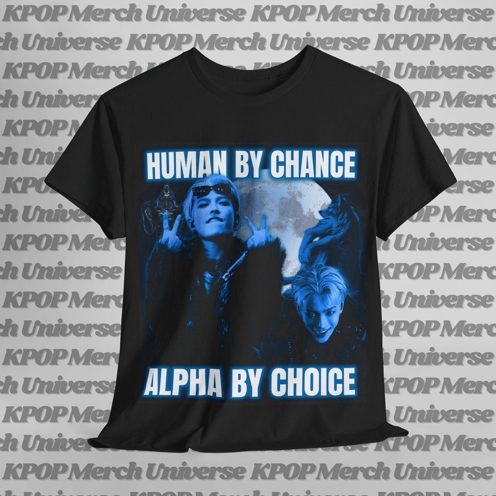 Ateez Hongjoong Alpha Wolf Meme Shirt Shirt
